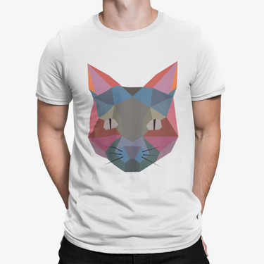 Camiseta Cat Poligono